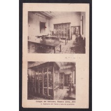 COLEGIO DEL SALVADOR 1924 RARA ANTIGUA TARJETA POSTAL